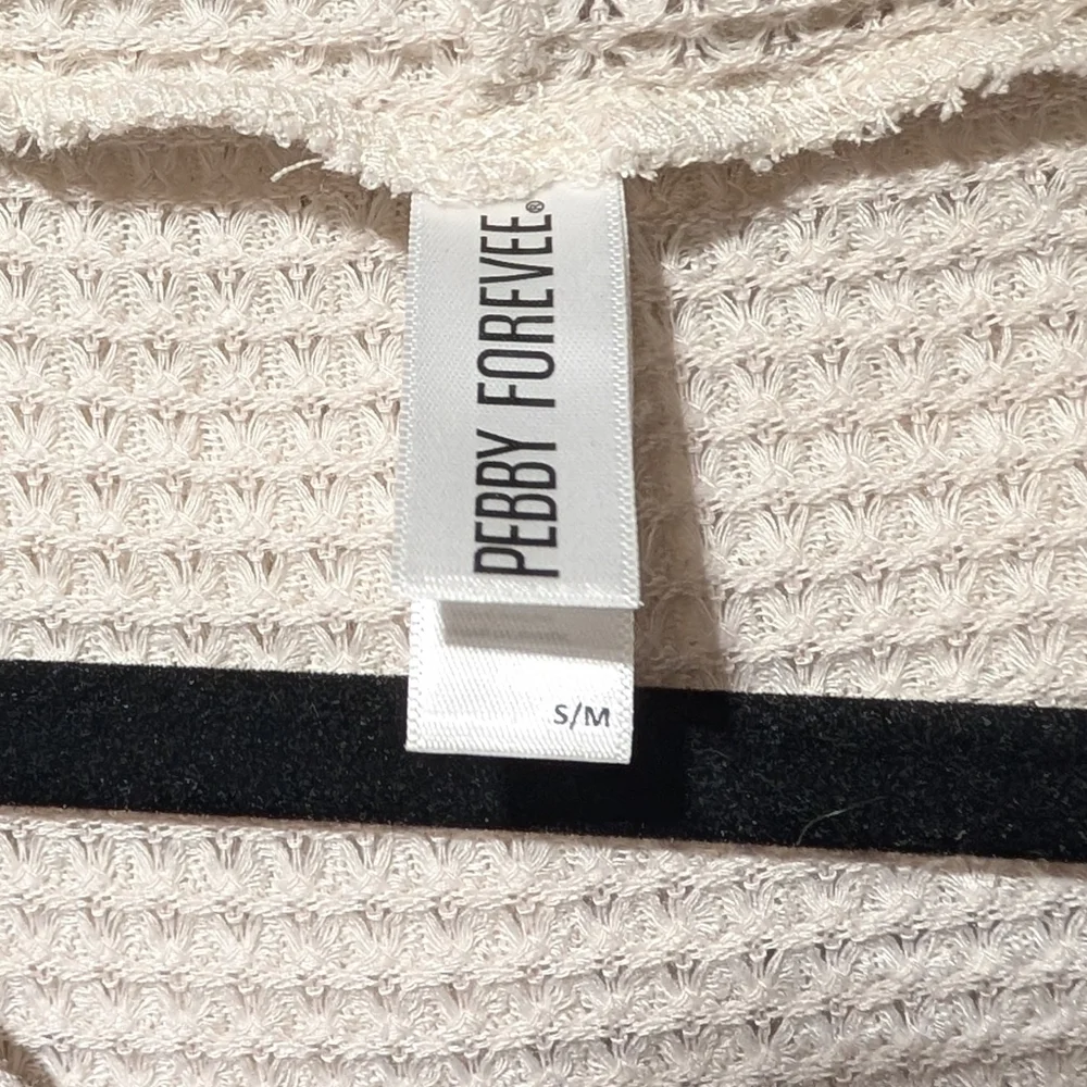 CAUGHT YOU LOOKIN SIDE SLIT THERMAL ZIP UP - Picture 6 of 8